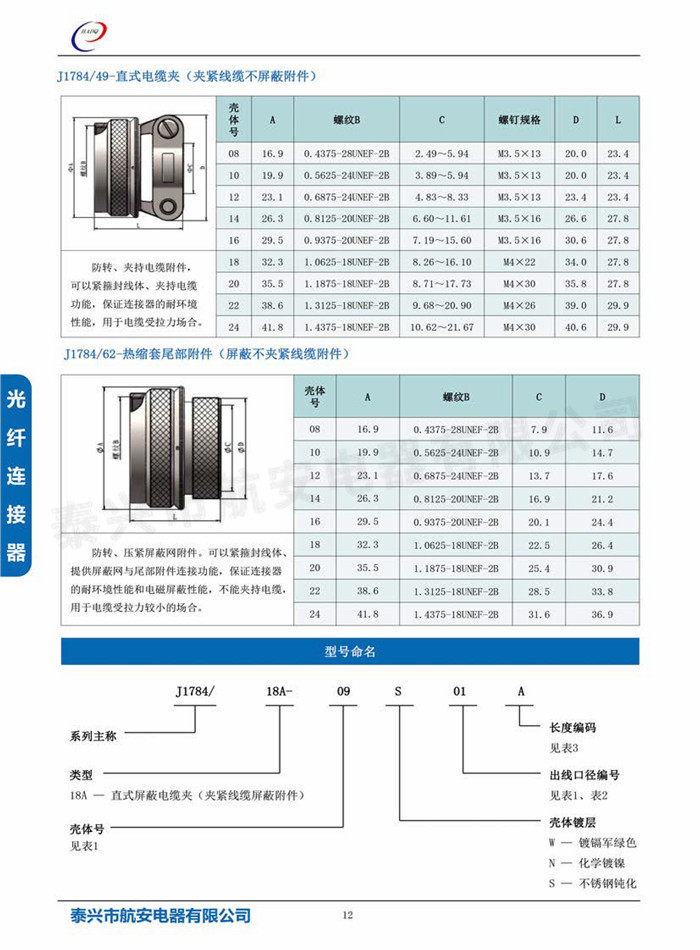 J599I系列电连接器